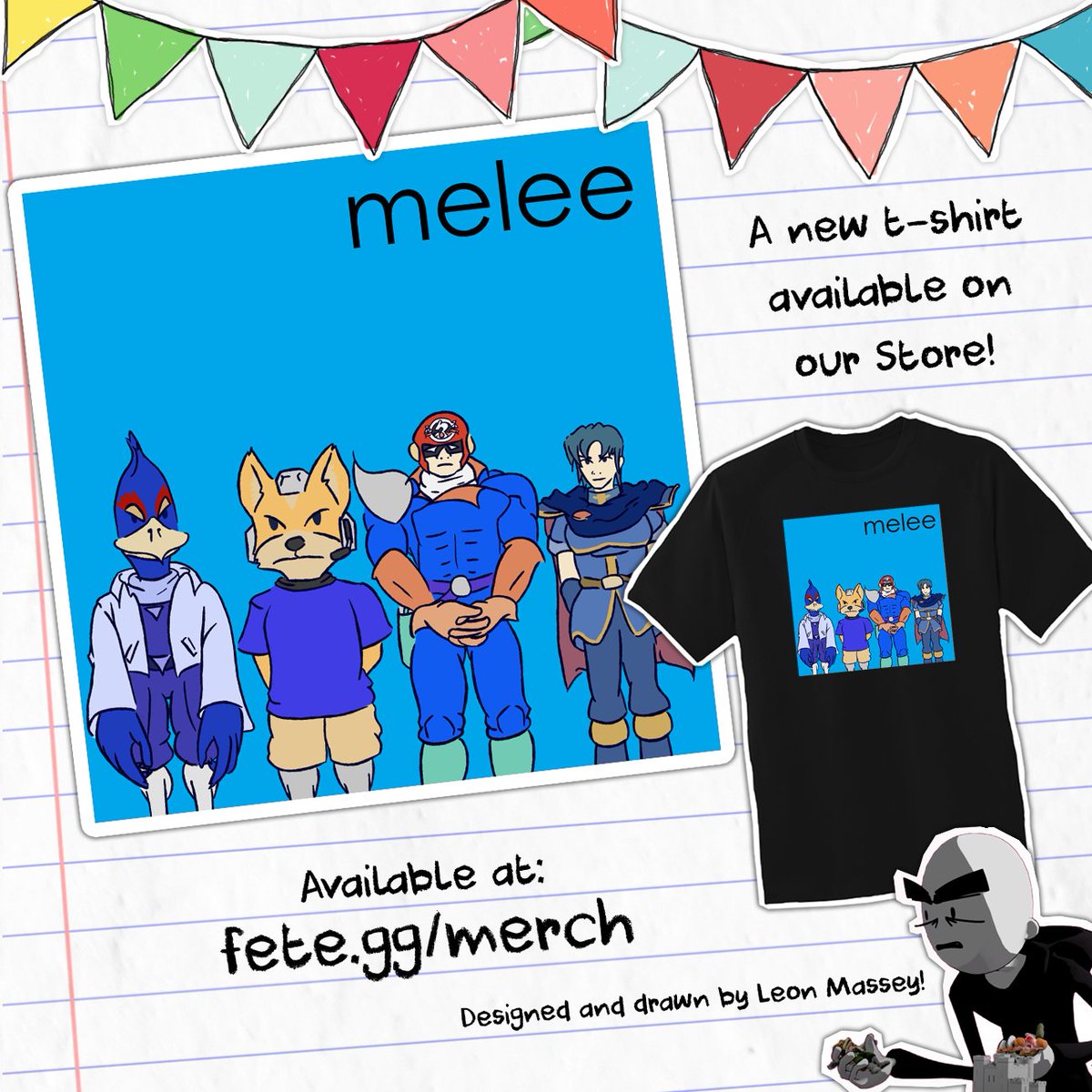 Leon Massey (GO TO FETE!) on Twitter "WE HAVE MERCH, I cannot escape