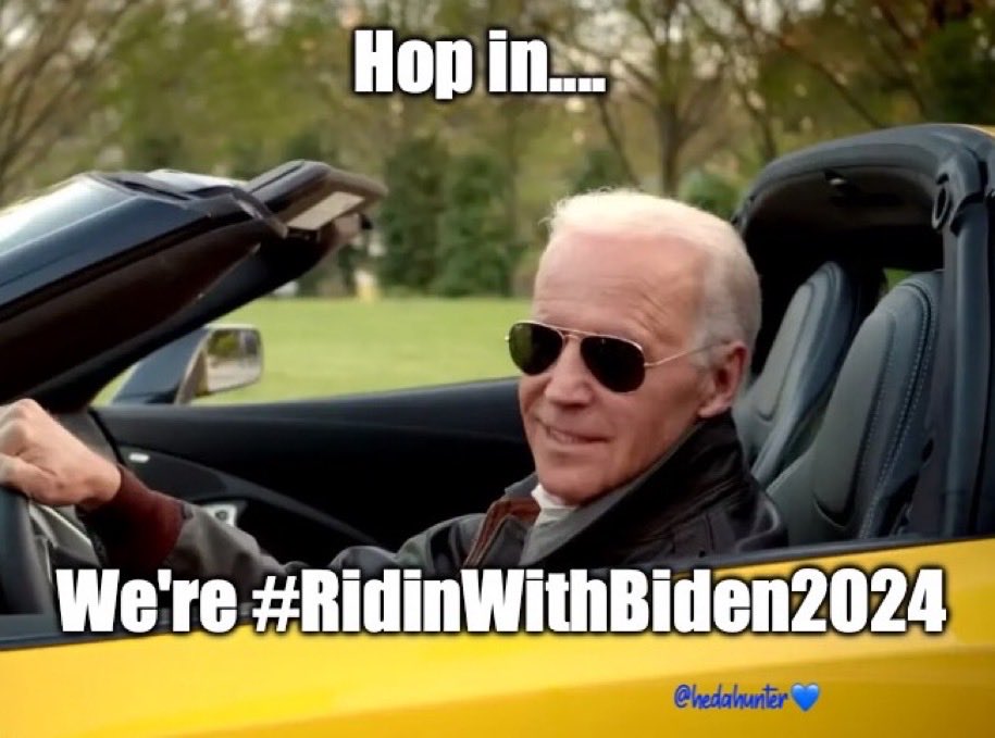 @LaurieMachia Still ridin' with Biden, too!

Let's finish the job!
#13MillionJobs #Voterizer #BidenHarris2024