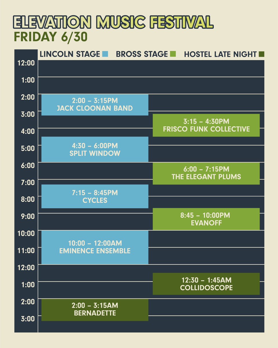 Elevation Music Festival tweet media