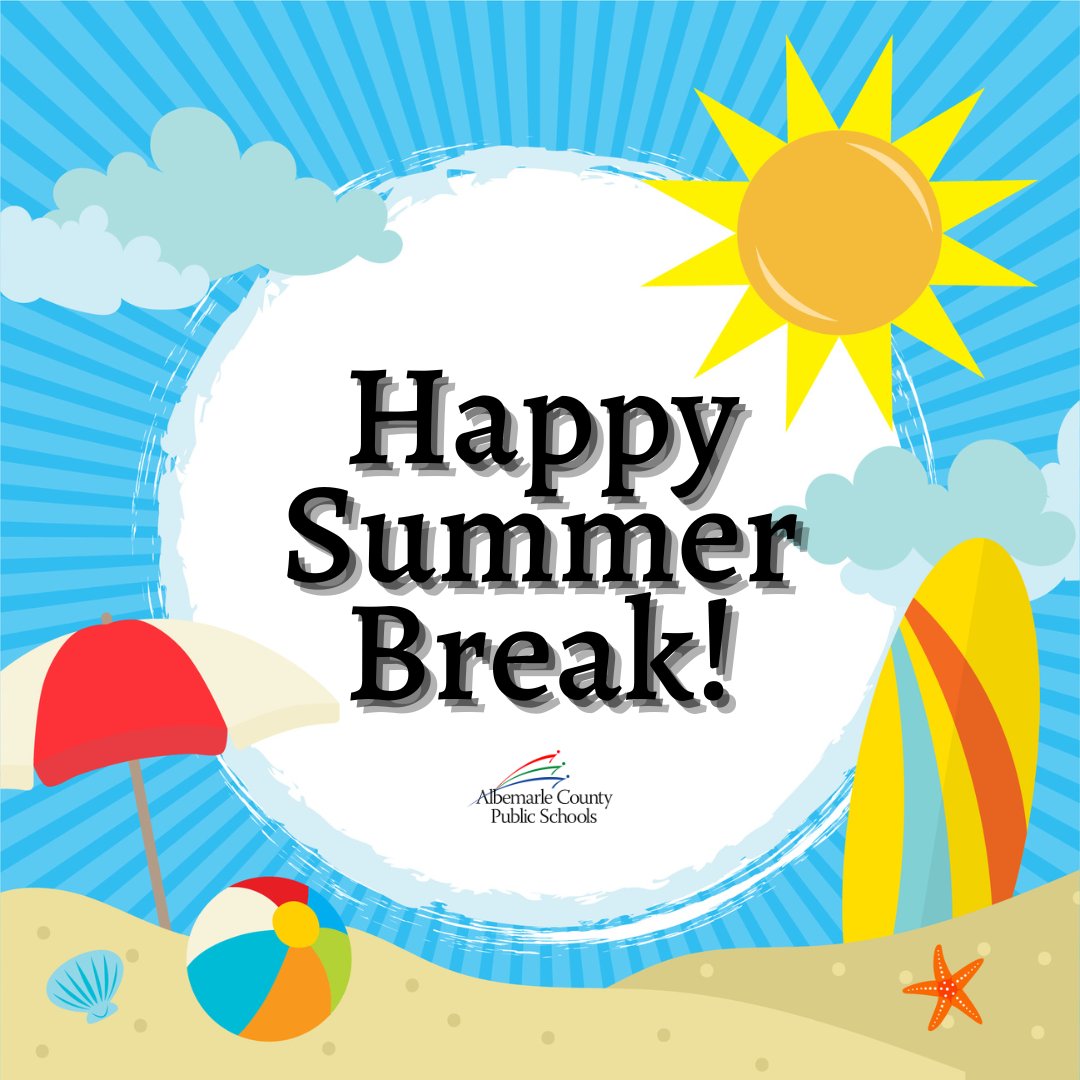 Happy last day of school, ACPS! We hope you have a wonderful and safe summer.