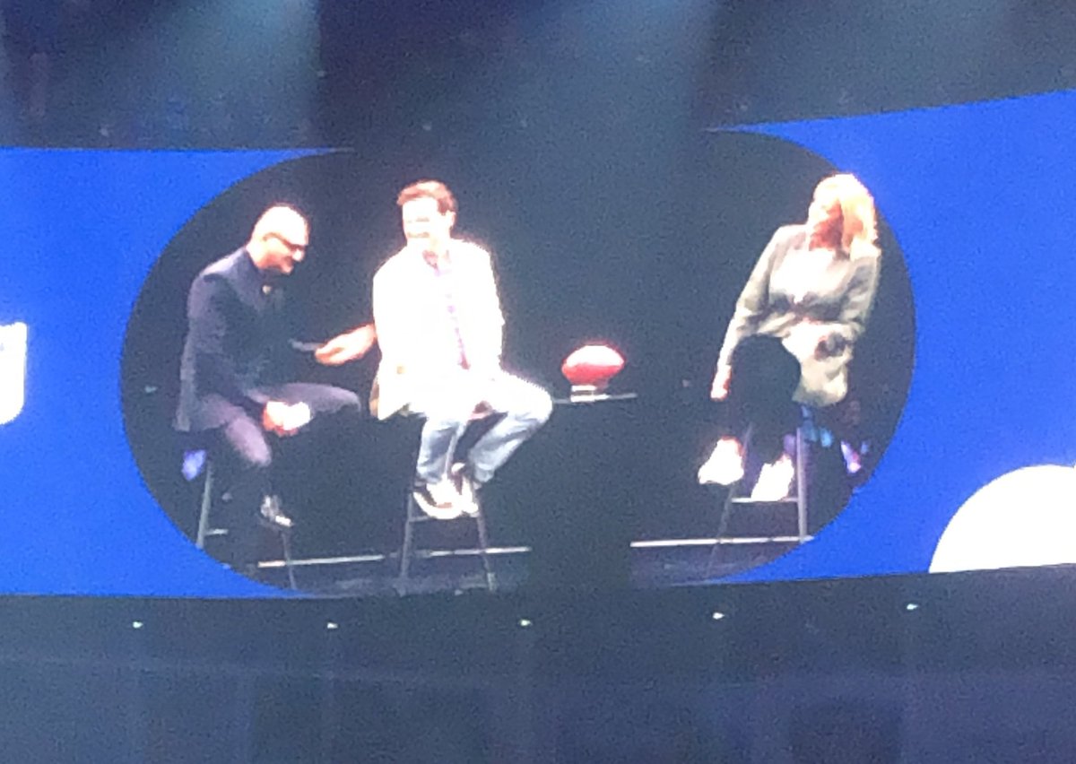 BobLaliberte's tweet photo. @cisco talking with #NFL #chiefsecurityofficer - impressive background and great examples of how technology improves safety. #CiscoLive https://t.co/sSzL0YkWNy