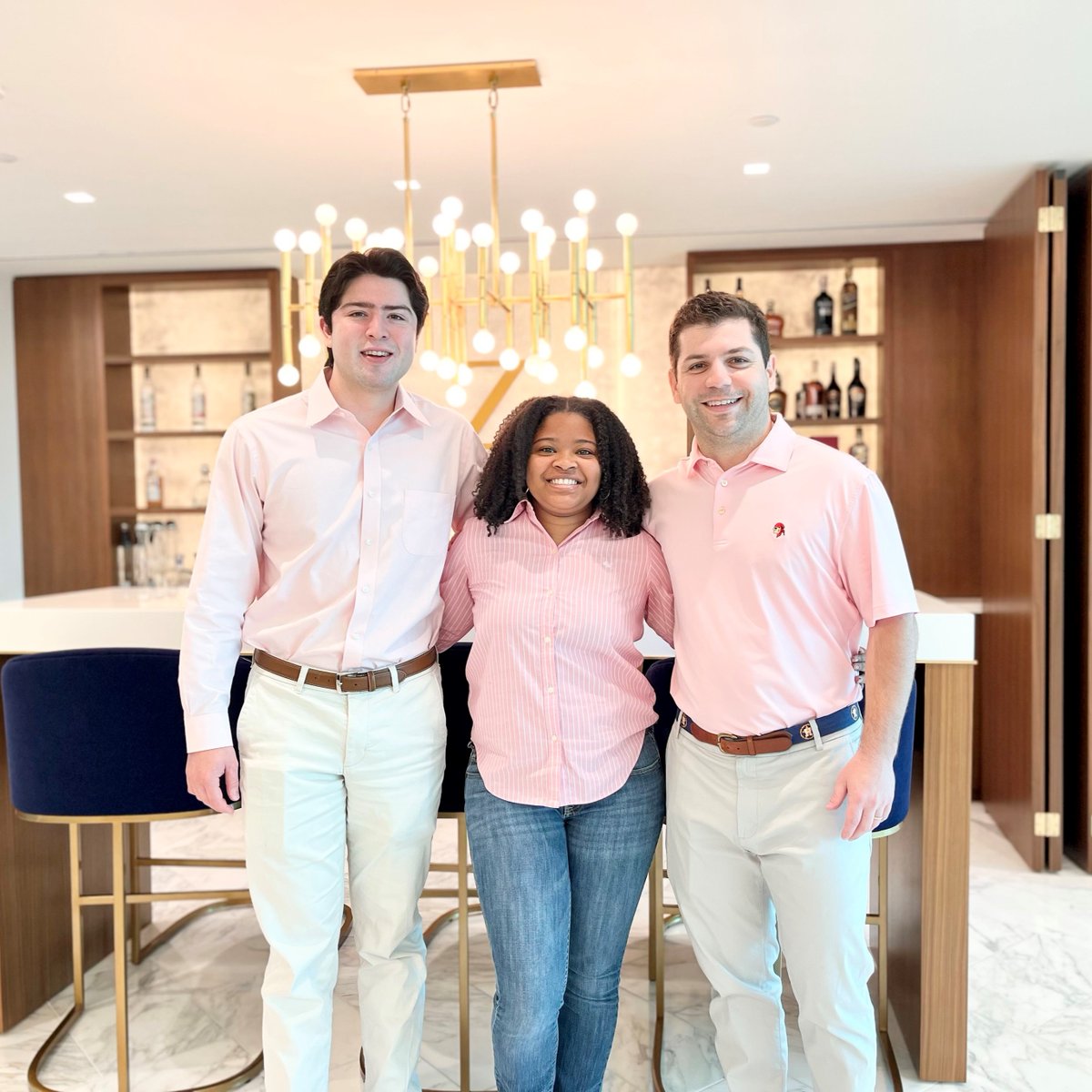 Yes, #OnWednesdaysWeWearPink!

Our law clerks joined trial attorney, Lamar Delong for an unofficial tradition. Why not look great when delivering good news to our wonderful clients? See what else we've been up to lately: bit.ly/2BjcAnb