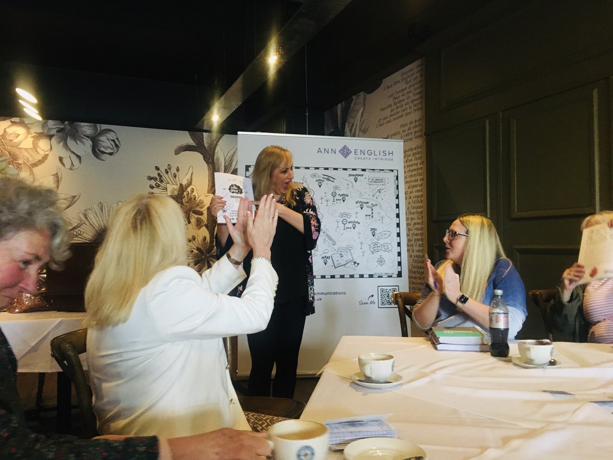 amypurdie's tweet image. Three years ago, @CreateIntrigue was a guest at Morpeth Women&apos;s Networking when she encouraged to post her visual doodle of the talk online. Today, Ann was delighted to back in the same room - this time to share her new doodles-filled Ideasbook!