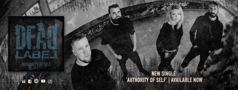 Have you checked out Authority of Self yet? Available on all streaming platforms 💙 

#deadlabel #authority #heavymetal #ireland