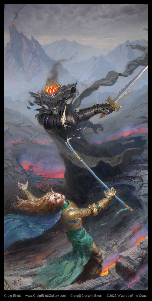 elendilions's tweet photo. mtg has the fall of gil-galad 😭😭 https://t.co/7e5XwuASWp