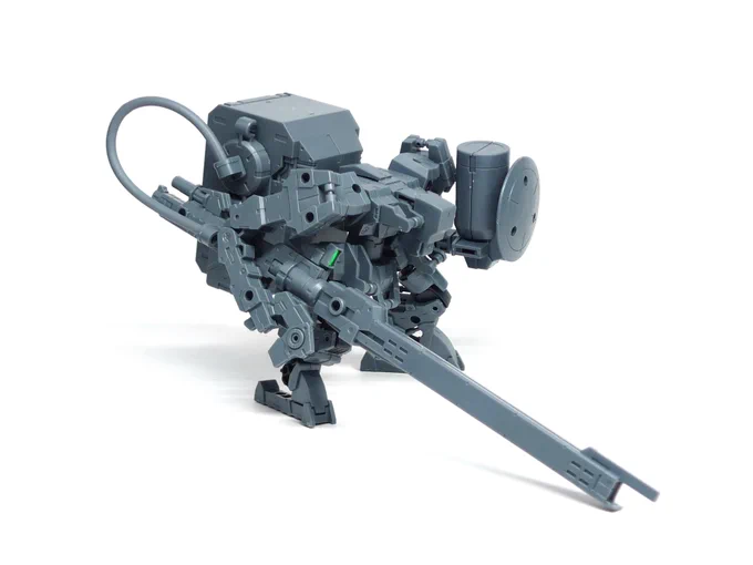 再販のおかげで エグザビークル(小型量産機Ver.)が買えたので 自分もレールガン仕様にしたい