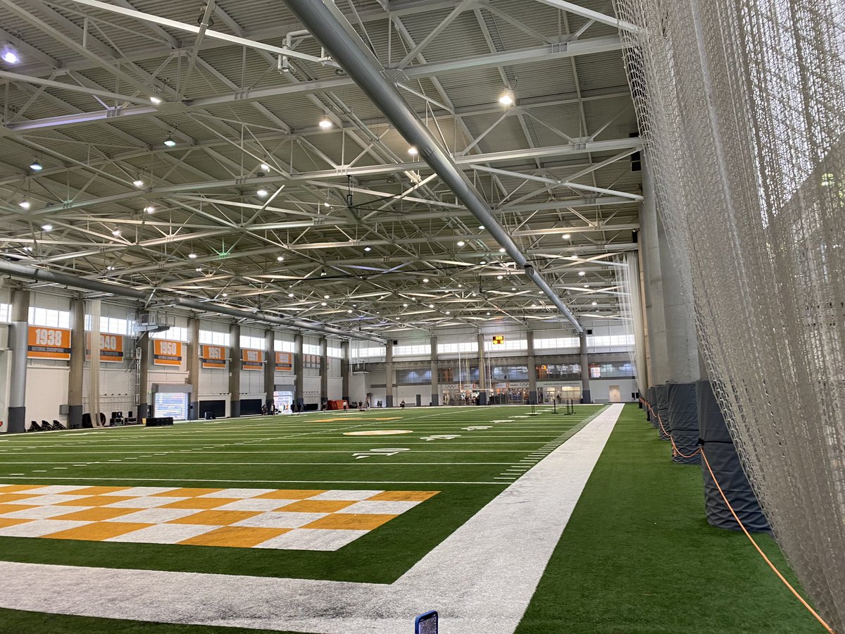 Had an amazing time checking out the facilities <a href="/Vol_Football/">Tennessee Football</a>. Special thanks to @CoachEkelerUT #Mooneyfootball