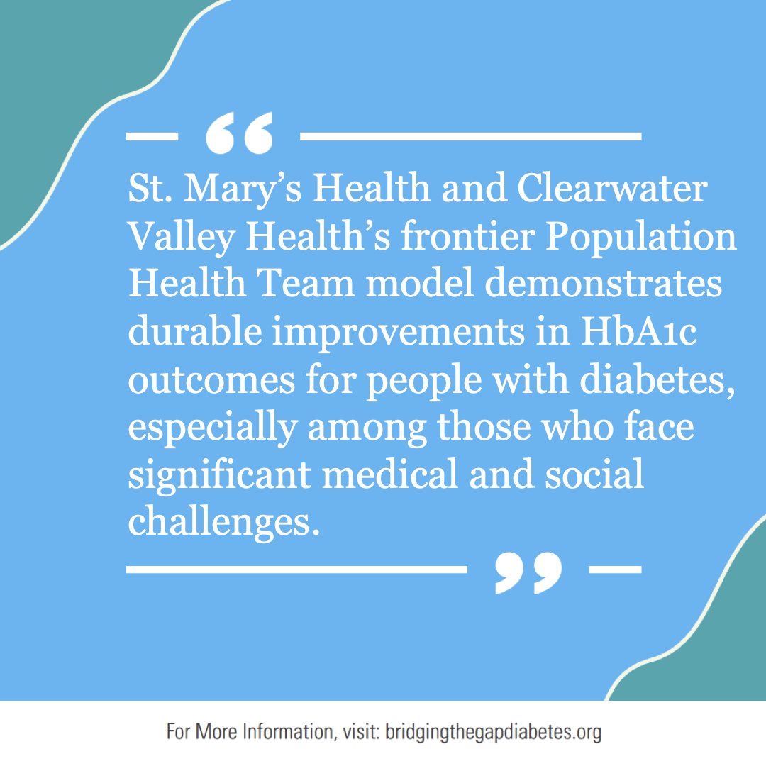 How did St. Mary's Health and Clearwarter Valley Health improve HbA1c outcomes? Find out here: bit.ly/jgim-pht