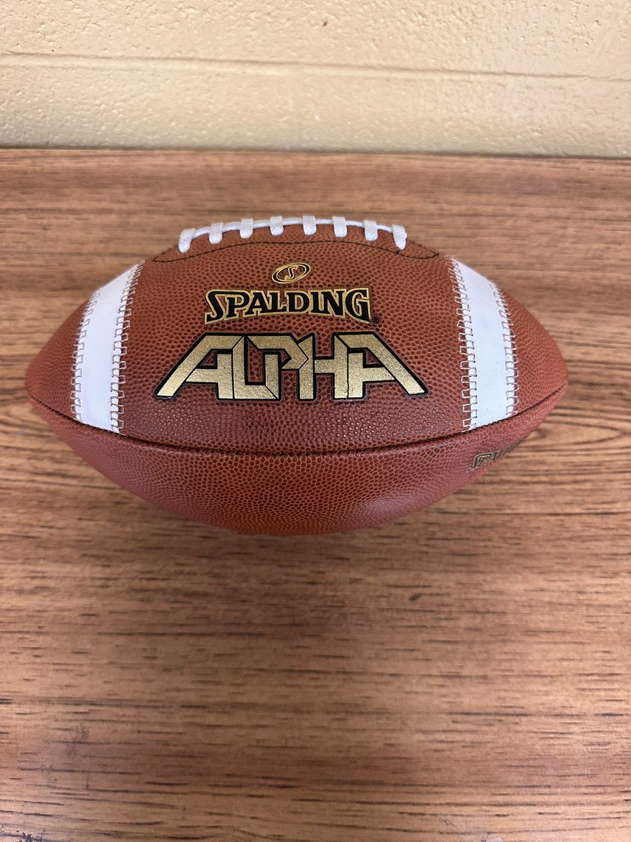 KYQBP's tweet photo. Here is an example of one of our new footballs, one in the process of being prepped, and one finished! #FootballPrep https://t.co/bhlDKglzpV