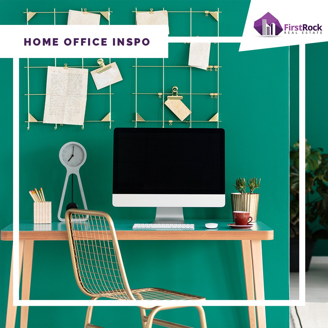 FirstRockREI's tweet photo. While some people work in the office full-time, others have embraced remote working, converting their space for ad-hoc WFH days and even side businesses! Here are some home office inspo/ideas 🏠 💻 https://t.co/bX7ydif87W