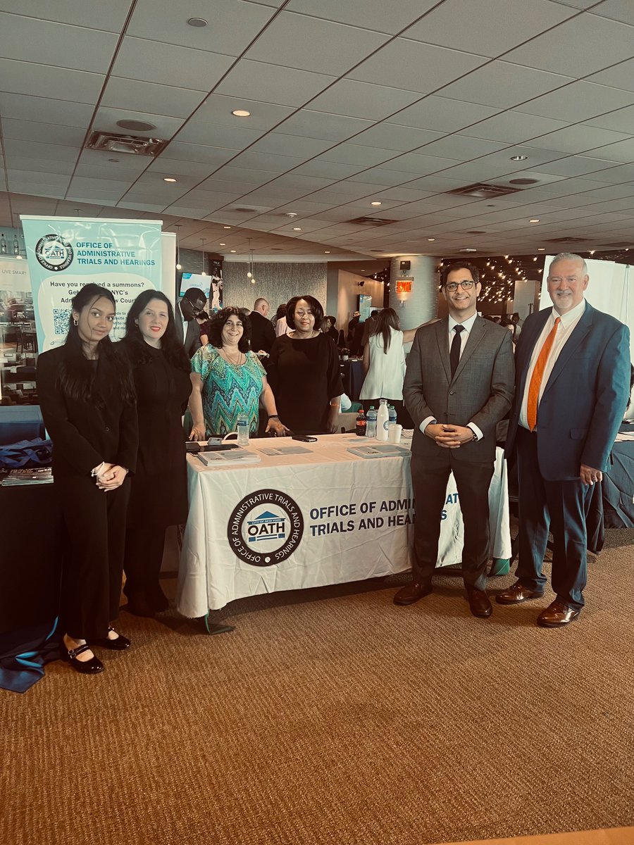 NYC OATH <a href="/oathnyc/">NYC OATH</a>  is at the Queens Expo today. Stop by our booth if you are here and learn more about OATH and how to respond to a summons.

Thank you to Tom Grech <a href="/tomgrech/">Tom Grech</a>  and the <a href="/QueensChamber/">Queens Chamber of Commerce</a> staff for all their tireless work helping Queens businesses.

#GetStuffDone