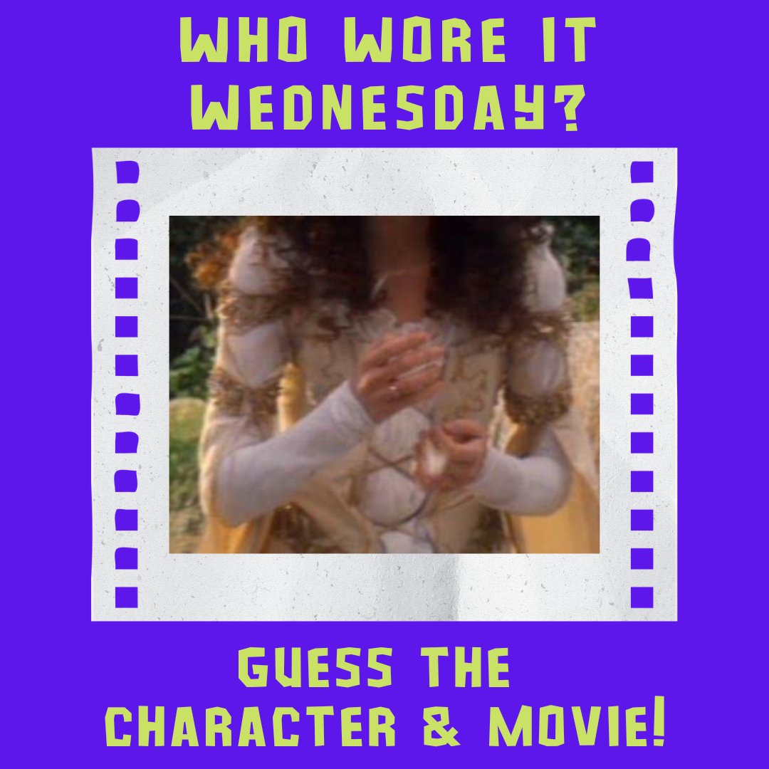 👗👠🧥 WHO WORE IT WEDNESDAY? 🧥👠👗

Name the character who wears this fabulous ensemble and the movie they're in!

#80smovies #80sfilms #whoworeit #wednesday #moviecostumes