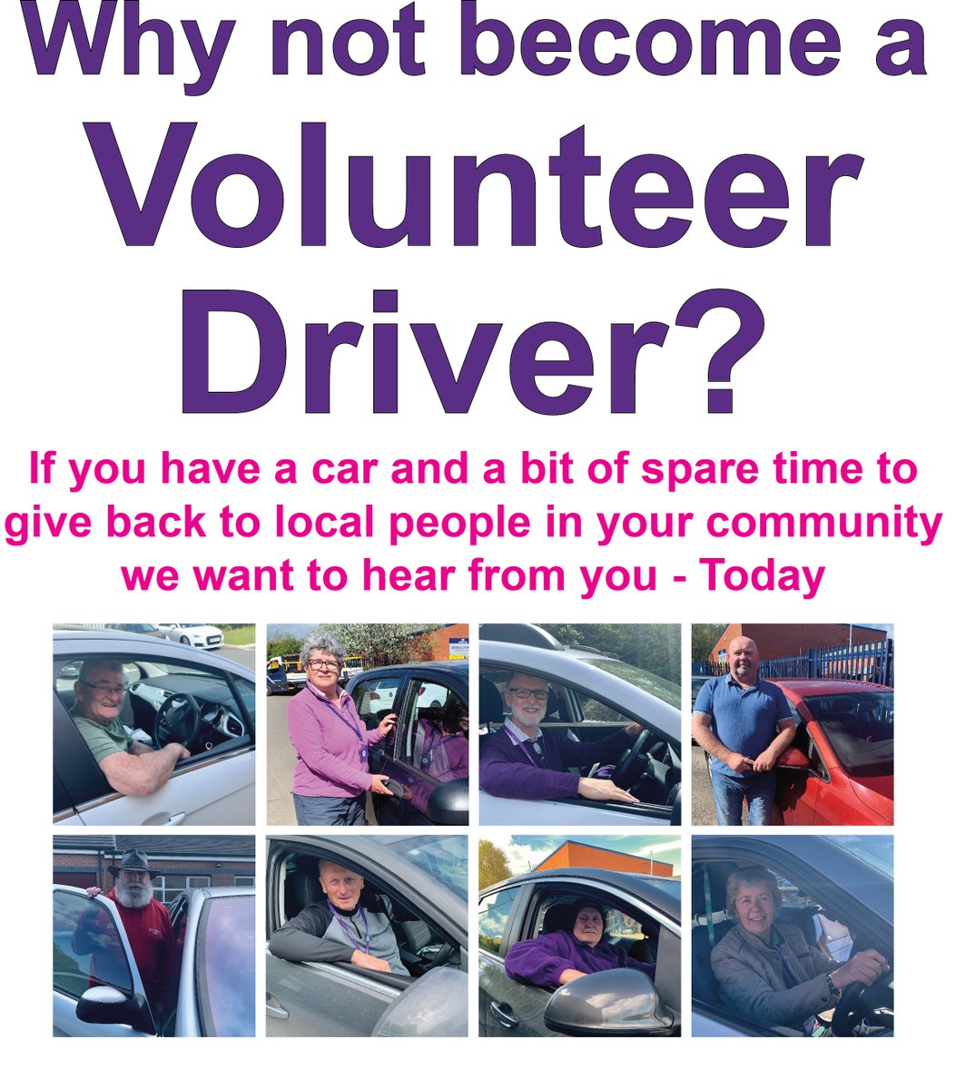 SupportiveSRC's tweet image. Find out more about being a volunteer driver in Co. Durham now!
We pay expenses of 45p per mile.
supportive.org.uk or call Heather on 01740 658871