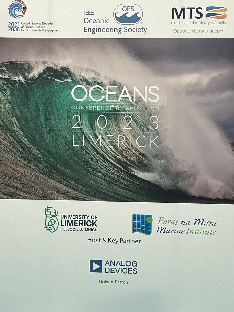 Here in #Limerick 🇮🇪 with @WHOI colleagues to talk about advancing technology for climate solutions with @ADI_News and the Ocean & Climate Innovation Accelerator program! 🌊 #oceans #climatechange #climatesolutions #stem #