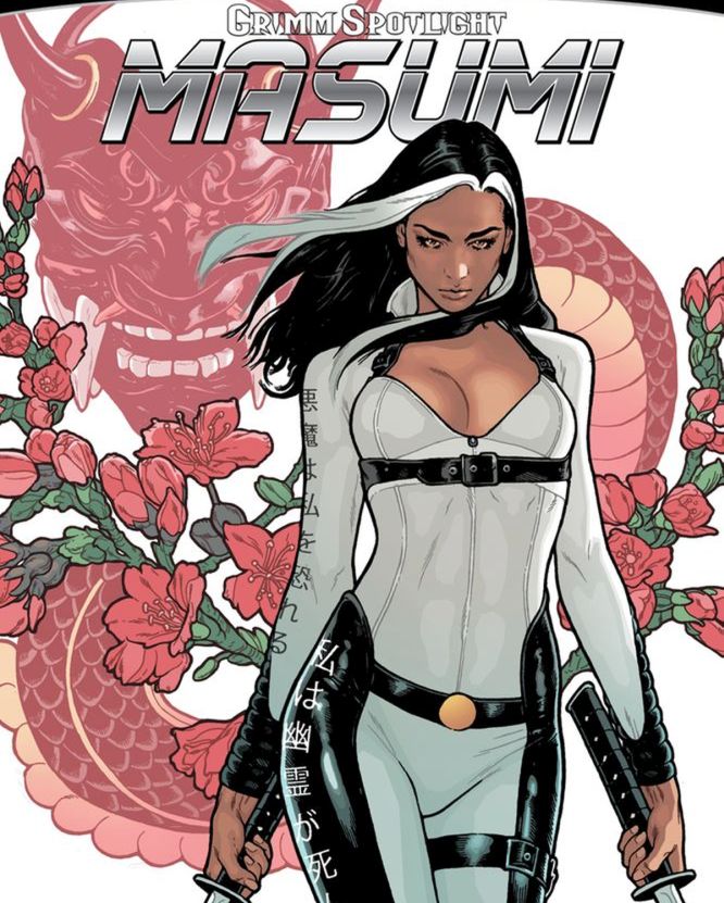 Read the review: comicalopinions.com/iHQO

GRIMM SPOTLIGHT: MASUMI, from @Zenescope on 6/7/23, puts the titular demon hunter on the trail of a demonic assassin with a score to settle

#NCBD #assassin #demons #comicalopinions #comics #comicreview #comicbookreview