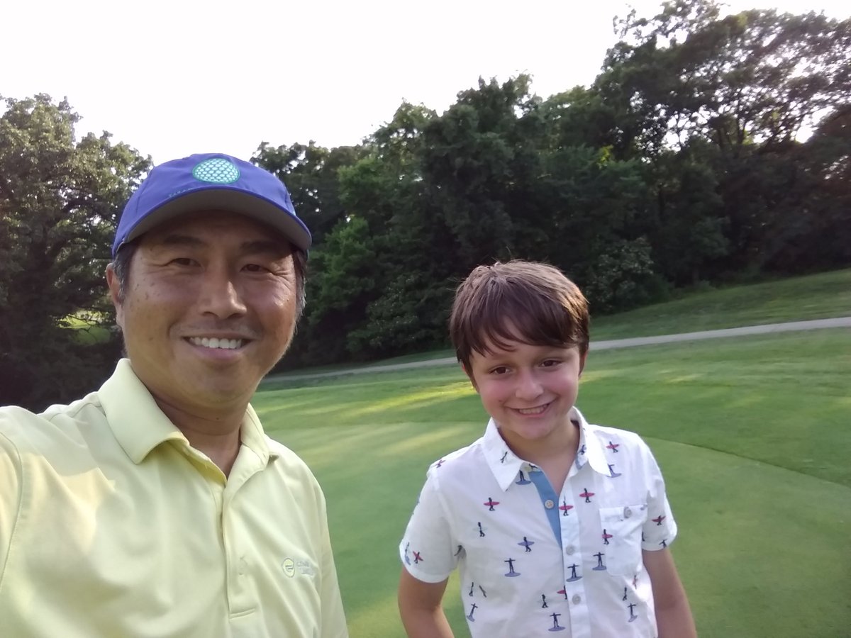 The faces of our volunteer player/mentors with their new friends from the next generation of lifetime golfers.This is Watson Links. #MoreToCome