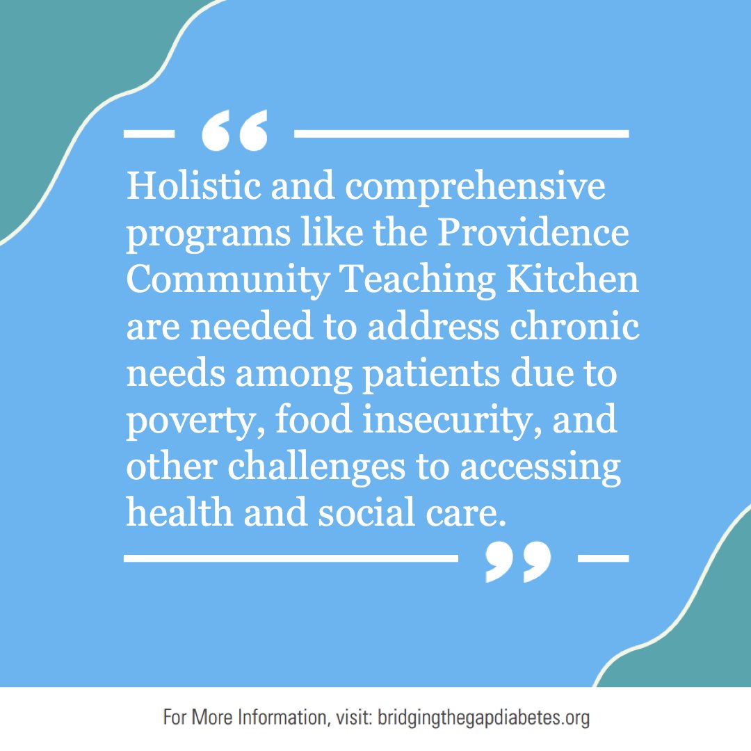 Let's look at how Providence Community Teaching Kitchen addressed poverty and food insecurity for patients with chronic needs. 

Read here bit.ly/jgim-ctk