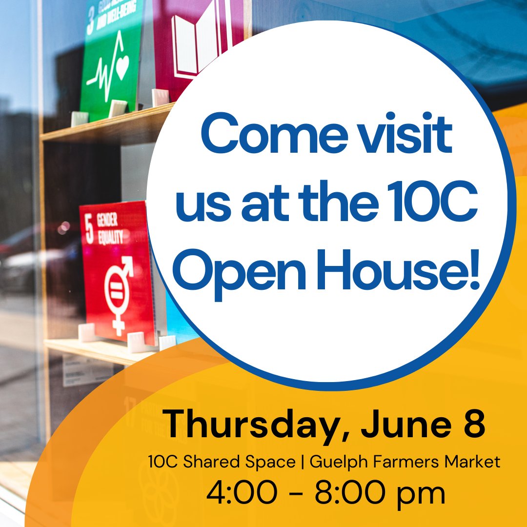 Hello Guelph family! CAWA is excited to announce that we will be at the 10C Open House tomorrow. Come visit us at the 10C Shared Space at the Guelph Farmers Market between 4:00 and 8:00 PM. We're so excited to see you! @10carden #CAWA #Guelph #ArabCommunity