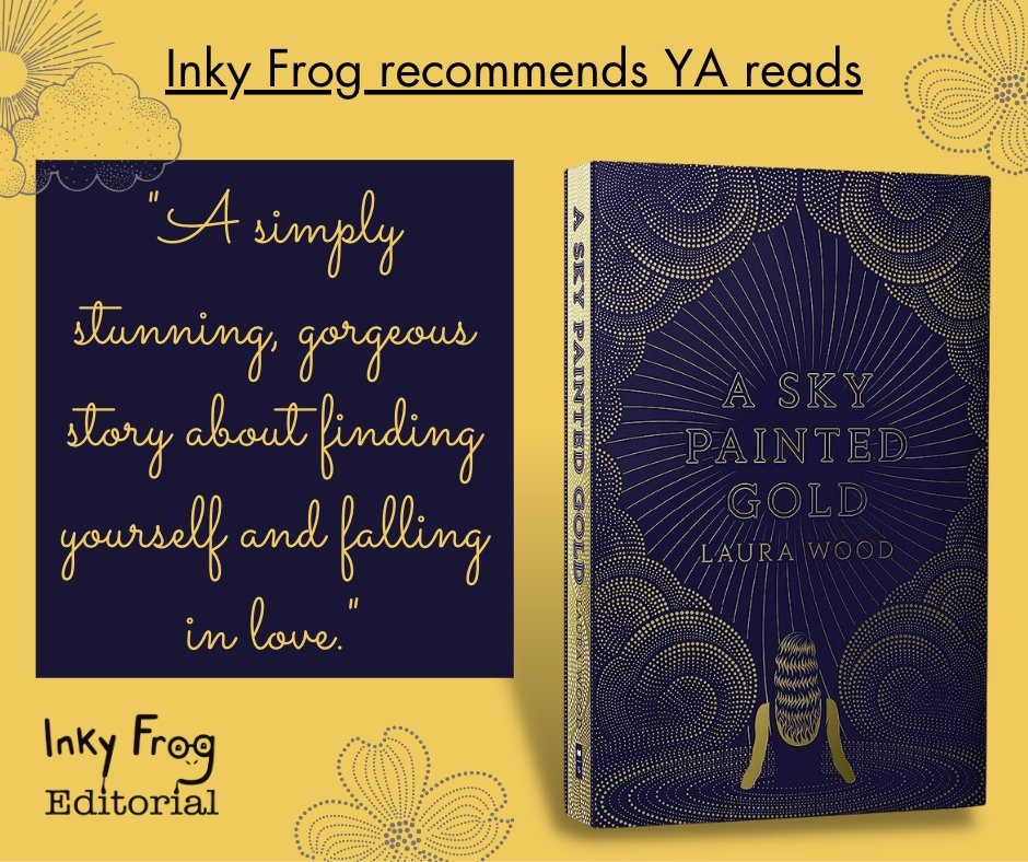 What an incredible book this is. Get it, read it, love it.

@lauraclarewood

#ASkyPaintedGold #YA #InkyFrogRecommends
