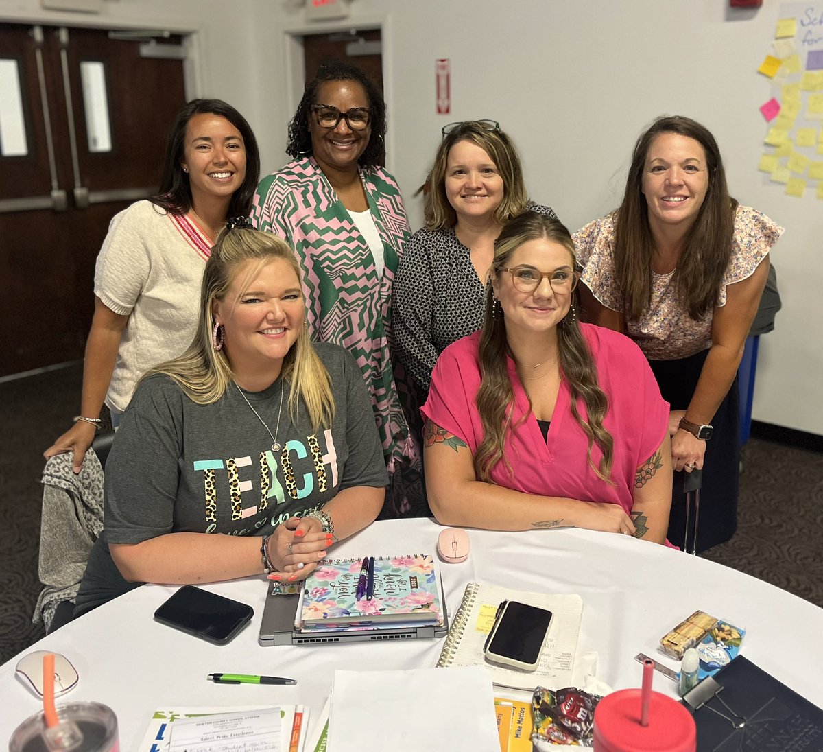 3 days of fabulous PLC with fabulous people. 'You promote what you permit.' #guidingcoalition #enespawpride #ncssbethebest @JoshRay711