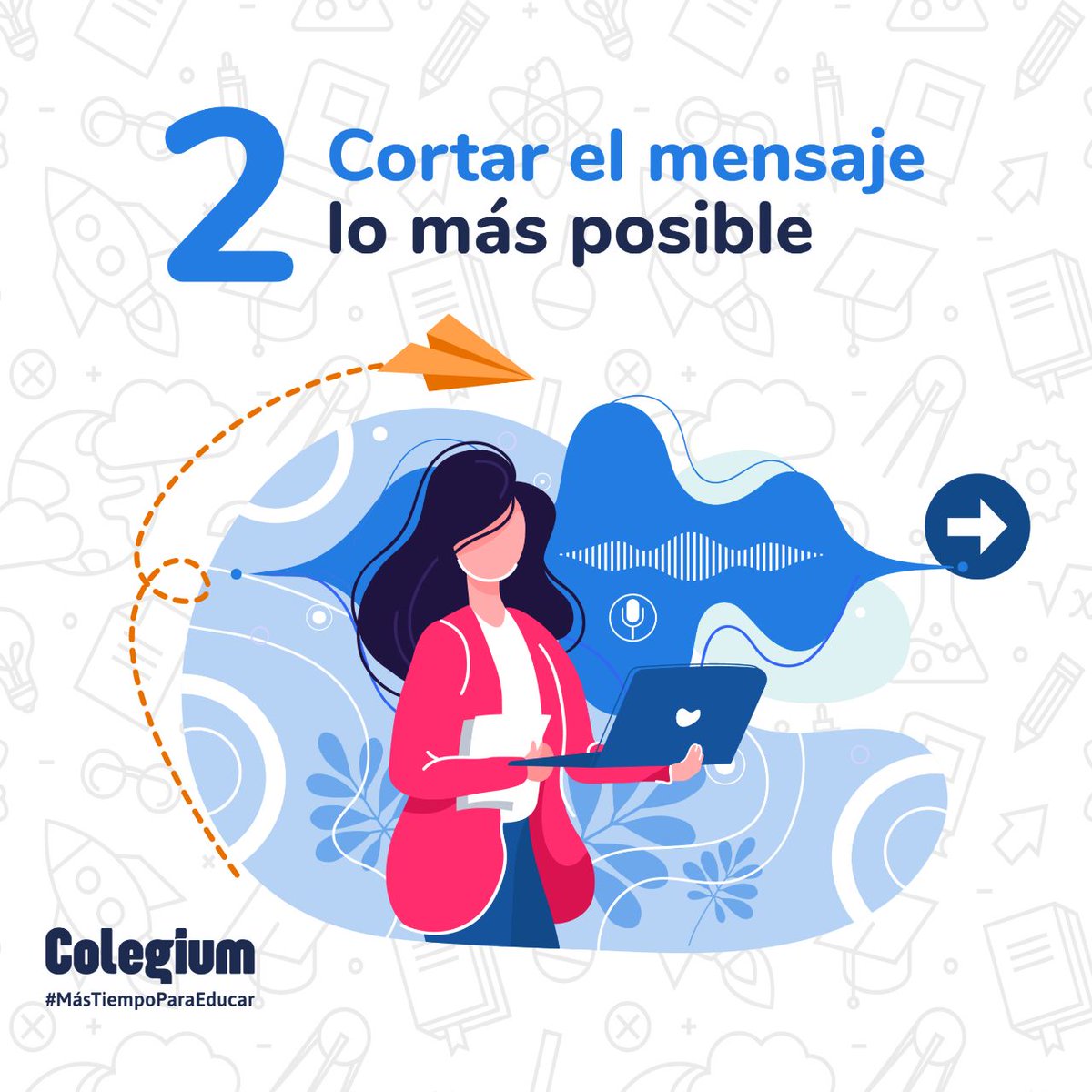 colegium's tweet photo. El mantener una comunicación fluida y exitosa es fundamental para cualquier comunidad escolar. 💬✨ 
En ese sentido, con estos consejos prácticos podemos mejorar la calidad de la comunicación con las familias.
¿Cuál otro agregarías?🙂

#mástiempoparaeducar #comunicación https://t.co/0VZP0HD80b