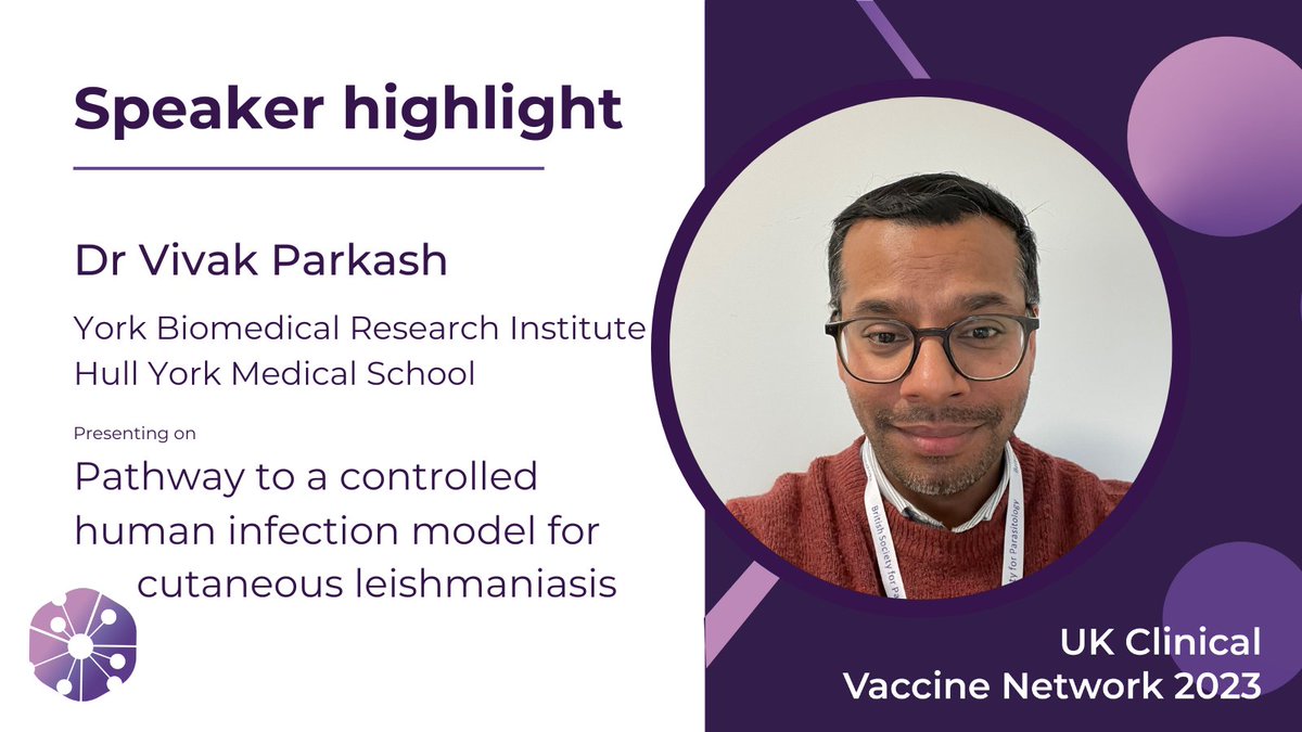 CVN_UK's tweet image. Another speaker confirmed for #CVNUK2023 📣

We are pleased to announce that @v1vak will be discussing #leishmaniasis at this year&apos;s conference.

Have you registered yet? 👉cvnuk.co.uk 

#ClinicalVaccineNetwork #CVNUK #healthcare #conference