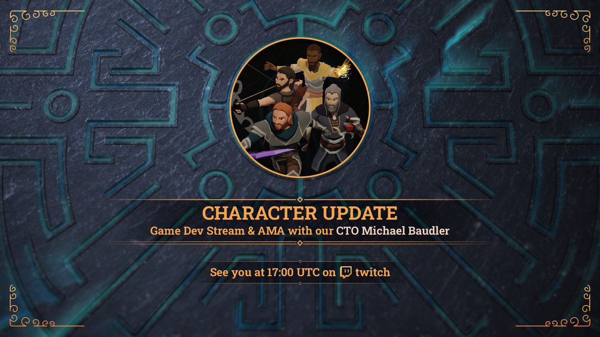 CathenaKnights's tweet photo. Greetings Mortals!🌱💀

Don't miss the chance of meeting our CTO @mrbandler_ffg on @Twitch in 30 minutes! 🎥 

Get insights into the current game development state and get in touch with us!

Meet here👇
https://t.co/YJq3UOUxhW

#koc #BlockchainGaming #gamedev #MultiversX https://t.co/JEBvdxkfaP
