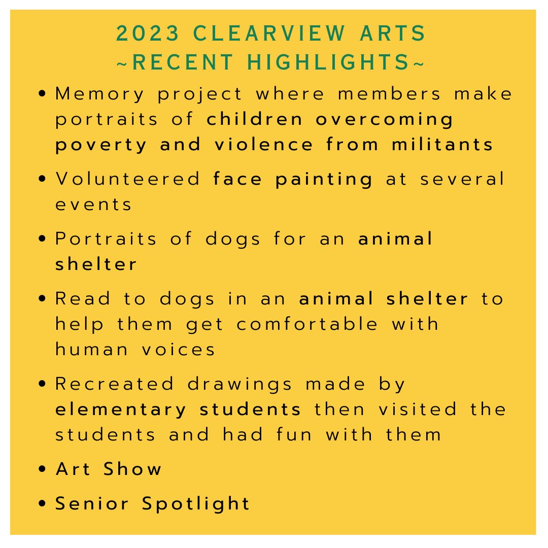 Clearview_NJ's tweet photo. Highlighting some of Clearview's 2023 STEAM-related Awards & Honors
#ClearviewArts
#ClearviewSTEAM https://t.co/7tBQmK7frt