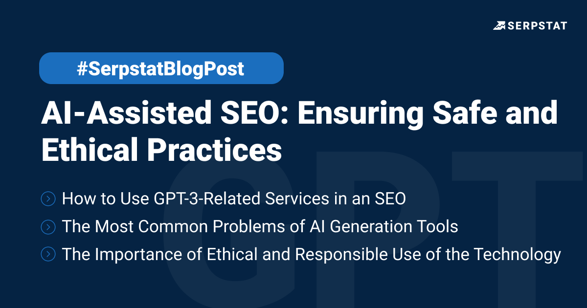 serpstat's tweet photo. 🤝 Human AI collaboration has become one of the hottest topics in the SEO market. Is it truly so advantageous, and what are the related risks?
Let’s find it out in our recent blog post 👉 https://t.co/FZ7ozl9nFn 

#ai #aitools #seo #seotools #serpstat https://t.co/qrUjLxGkXZ