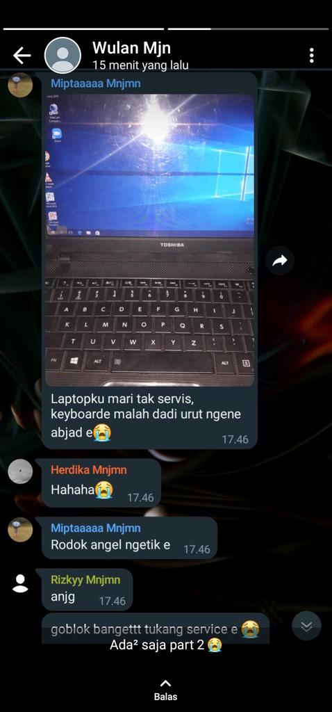 yaaaahnp's tweet photo. @tanyarlfes Liat SW temenku ngakak banget https://t.co/vPNcq2Zv1l