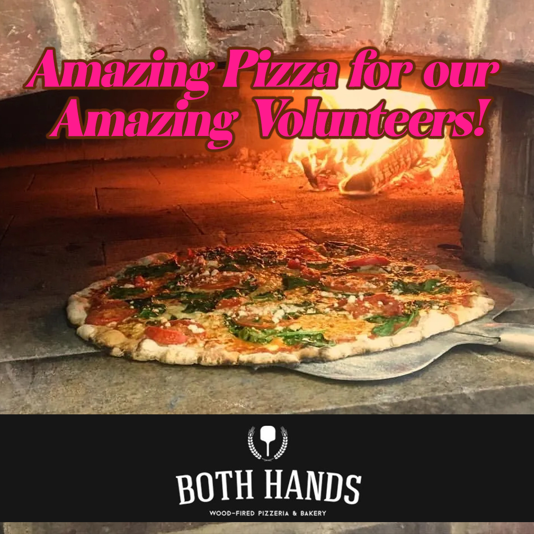 A success!  🍕Thank you @bothhandsbakery for being a delicious sponsor for our annual Volunteer film judging night! 
#bothhandsbakery #volunteersthunderbay #voxpopularfilmfestival #filmfreeway #pizzaparty #localpizza #localbusiness