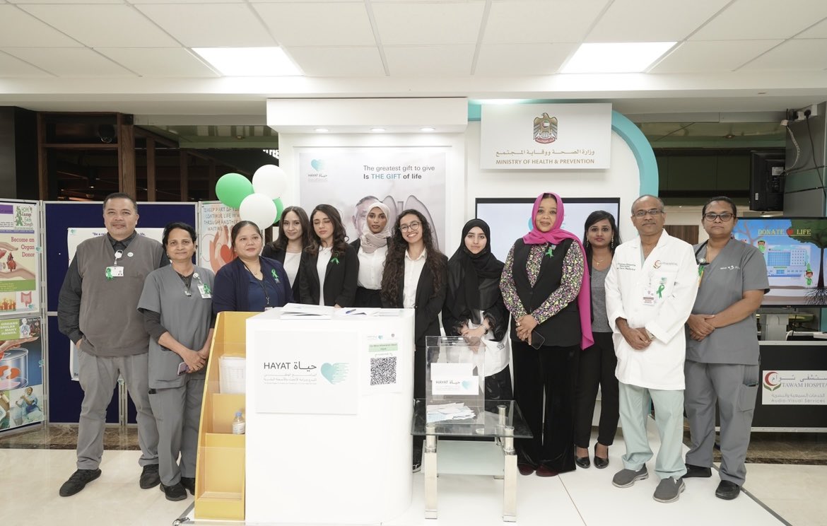 كونوا جزءاً من عالم عابق بالأمل حيث تتغير حياة الكثيرين من خلال التبرع وزراعة الأعضاء. نحتفي اليوم في مستشفى <a href="/tawamseha/">SEHA Tawam Hospital</a> سوياً باليوم العالمي للتبرع بالأعضاء، وبالحياة والقصص ال ُمعبرة لأولئك الذين حصلوا على حياة جديدة.

#هدية_الحياة_أبوظبي #حياة #تبرع_بالأعضاء #أبوظبي #الإمارات
