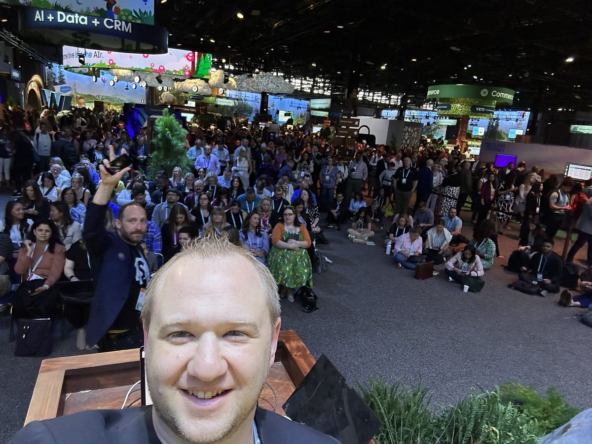 Salesforce Connections let’s GOOOOOOOO

@Stensul @salesforce #CNX23