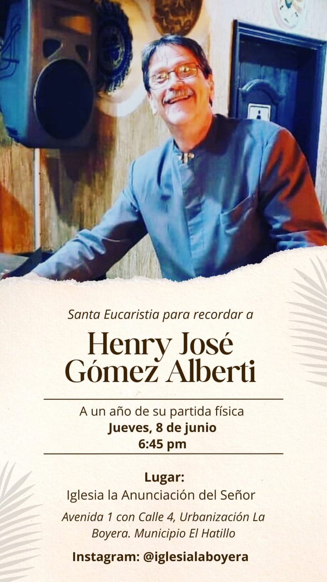 Nuestro recuerdo y gratitud a un excepcional dirigente gremial: Henry Gómez Alberti.
<a href="/henrydgomez75/">Henry Daniel Gomez</a>
<a href="/Sogampi/">SOGAMPI S.A.</a>
<a href="/fedeindustria/">Fedeindustria</a> 
<a href="/Conindustria/">Conindustria</a>