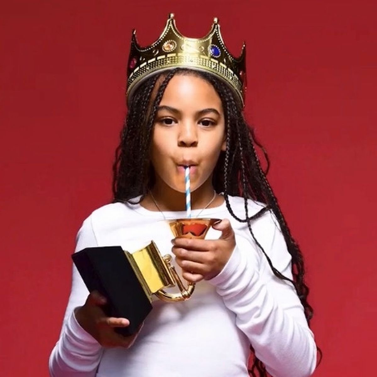 Blue Ivy won a Grammy at the age of 9.