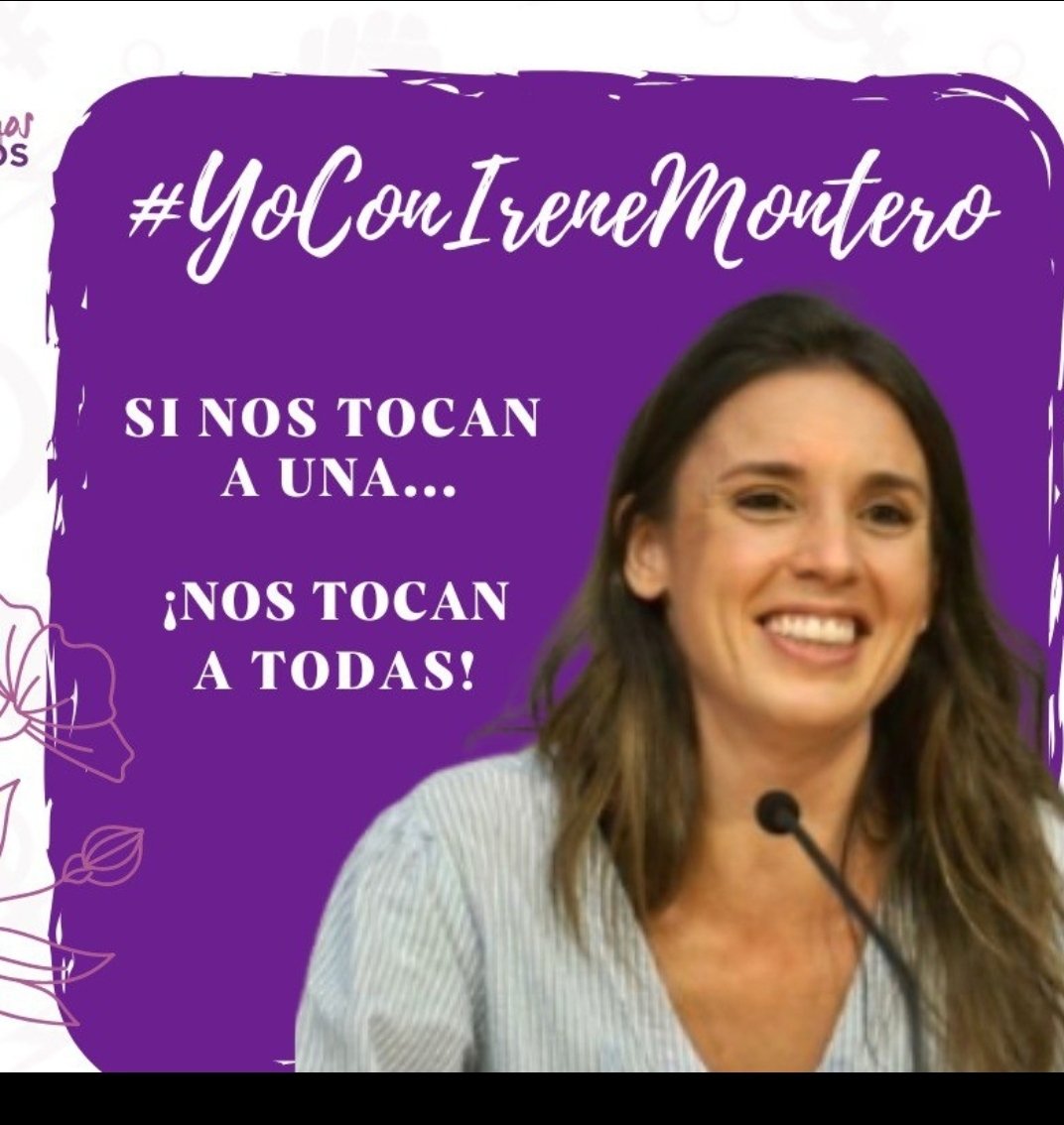Carmen56621707's tweet photo. Objetivo, acabar  con Podemos.
Como? Como sea!
Pues, a por ella oe,oe, oe !!!
Asco infinito de país!!!!!

No estáis solas! 💜💜 
🫂🫂🫂🫂🫂🫂🫂 @IreneMontero
@ionebelarra #YoConIreneMontero
#YoVotoPodemos https://t.co/FZVr3h6GN8