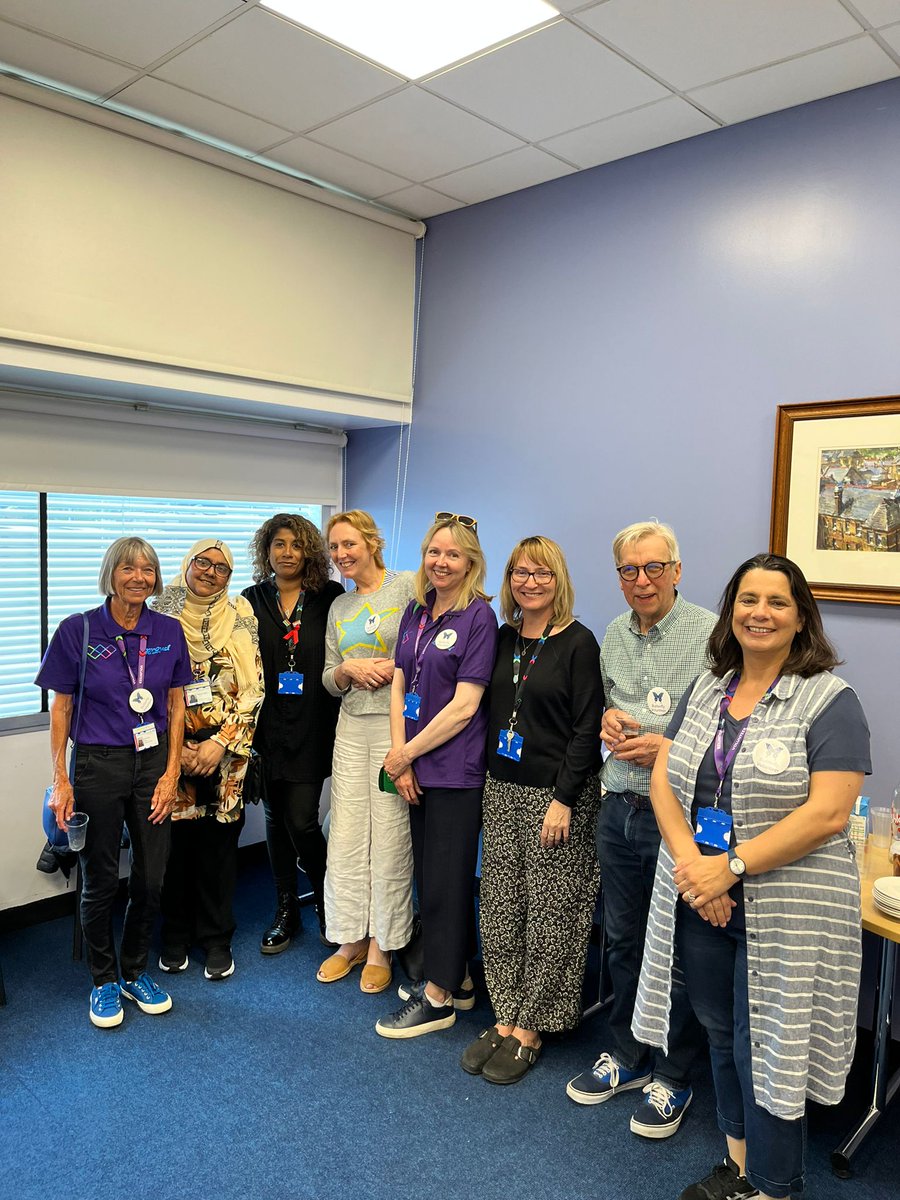 Yesterday we celebrated one year of deploying Butterfly Volunteers onto the wards at WMUH. We have supported over 270 patients, 90 families, with over 800 visits and 450 hours spent at the bedside of patients who are at the end of our life. #VolunteersWeek2023 @AnneRobsonTrust