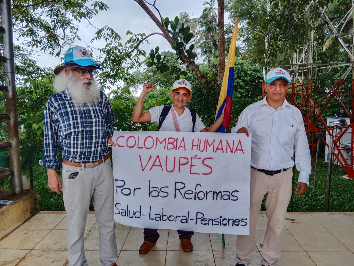 EvaCaroMadrid's tweet photo. Vaupés
#PrimiciaW
#RegionesW
#ActualidadW
#ALasCallesPorColombia
#LaMarchaDePetroEs https://t.co/qvSmNsxX3F