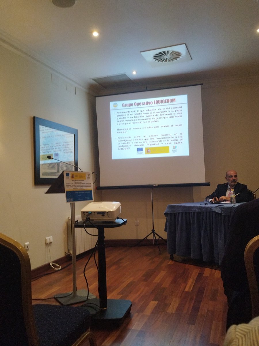 CitogenomicsLAB's tweet photo. Grupo operativo #EQUIGENOM. Haciendo punta en la selección genomica en los equinos. @anccepre #meragenes https://t.co/SgwpaY13C9