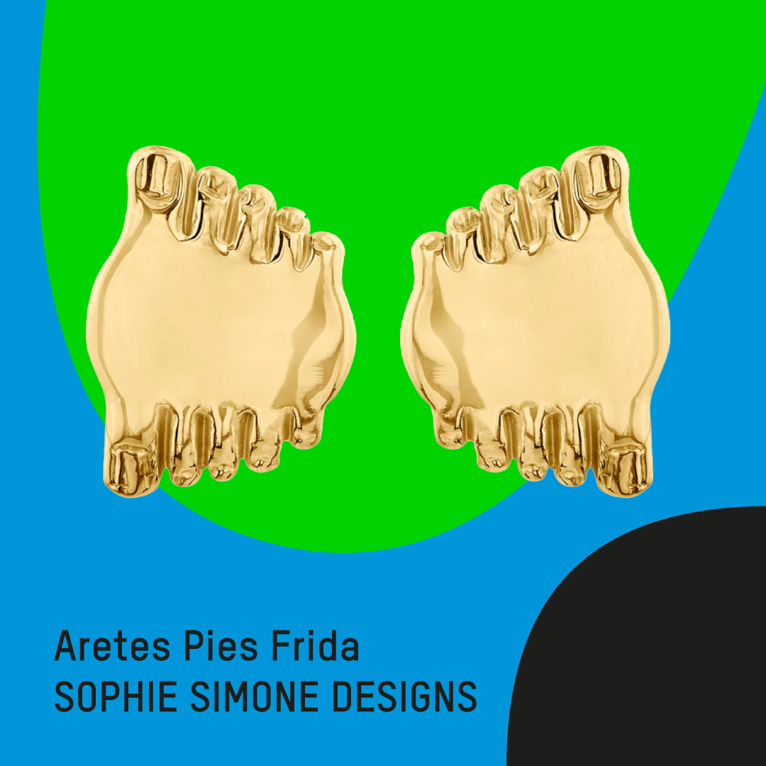 Adorna tu vida con la belleza y artesanía de #SophieSimoneDesigns ✨ Su #donACCIÓN son los “Aretes Pies Frida”  están hechos a mano y son chapa de oro de 22 k sobre bronce.

Haz clic en #igualDAR y embellece tu estilo: igualdar.mx/products/arete…