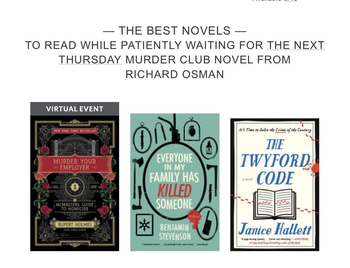 drowning_lesson's tweet photo. @richardosman This was in my Barnes &amp; Noble newsletter this week; I’ve never felt so seen 😂 https://t.co/Mz3XDhvdtA