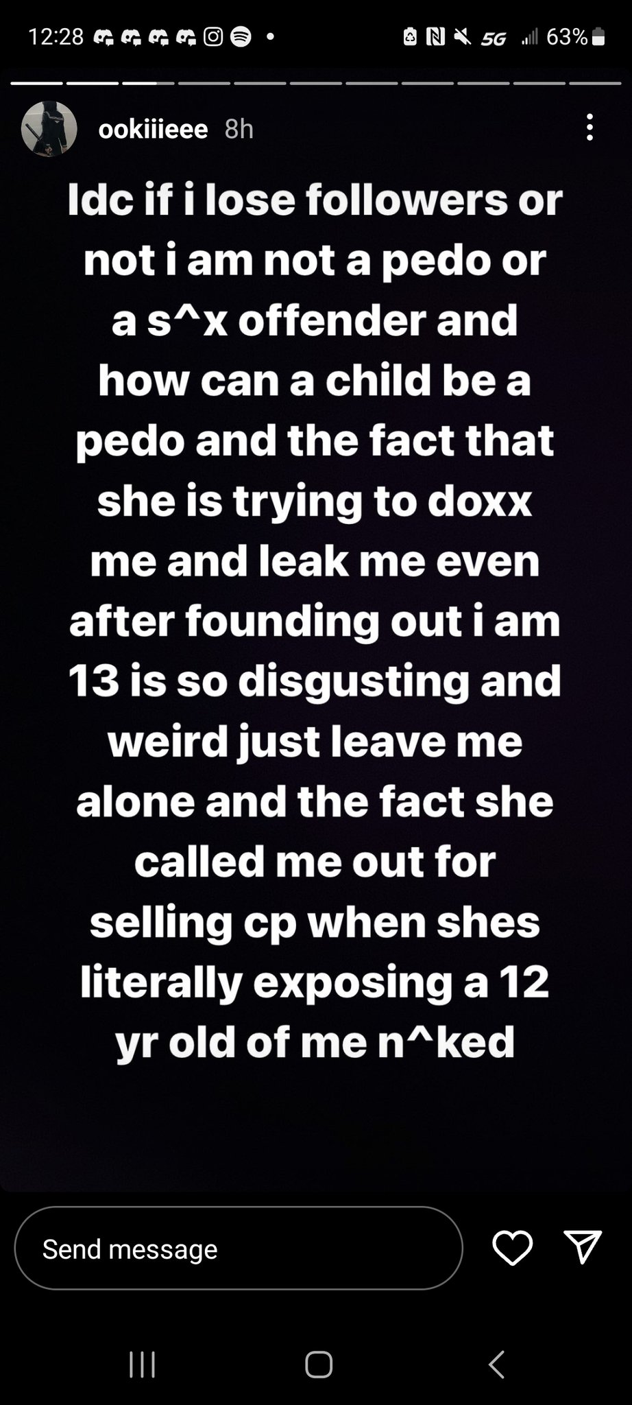 ㅗ^오^b on X: SHES 13????????? SHE DRINKS??? EVERYONE DO ESEX NOWDAYS???? I  genuinely hope this is not true t.coSahCwxujcU  X