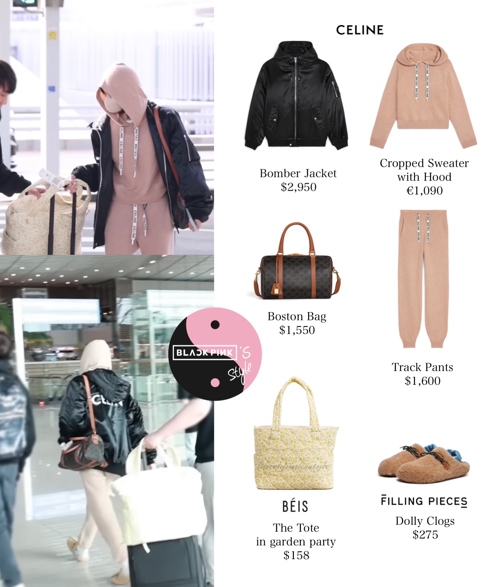 𝕷𝖆𝖑𝖎𝖘𝖆 𝕸𝖆𝖓𝖔𝖇𝖆𝖑 on X: • LISA worn outfit, brands, things and  each cost per item on her arrival recently in 