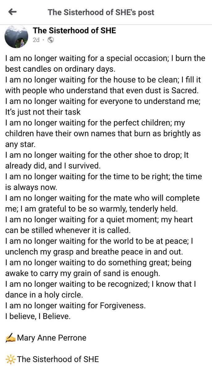 susanschwenn's tweet photo. I Believe.   ✨✨✨🙌🏼✨✨✨ https://t.co/xA3c8vNh0T
