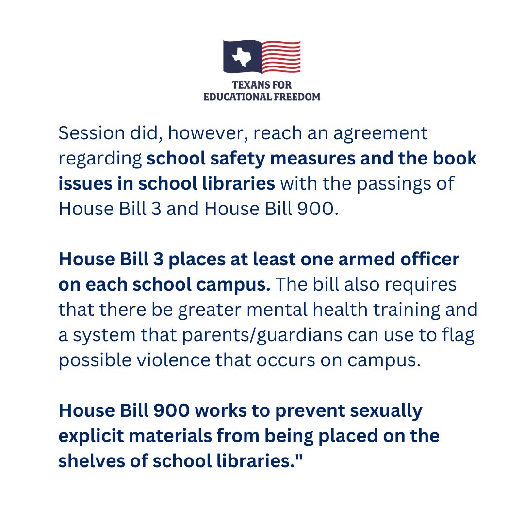 TX4EdFreedom's tweet photo. What do you think of the results of the 2023 Legislative Session? Let us know in the comments below!

To receive content like this straight to your inbox, subscribe to our email list at https://t.co/pRfat1bVLk https://t.co/akImu8kEzP
