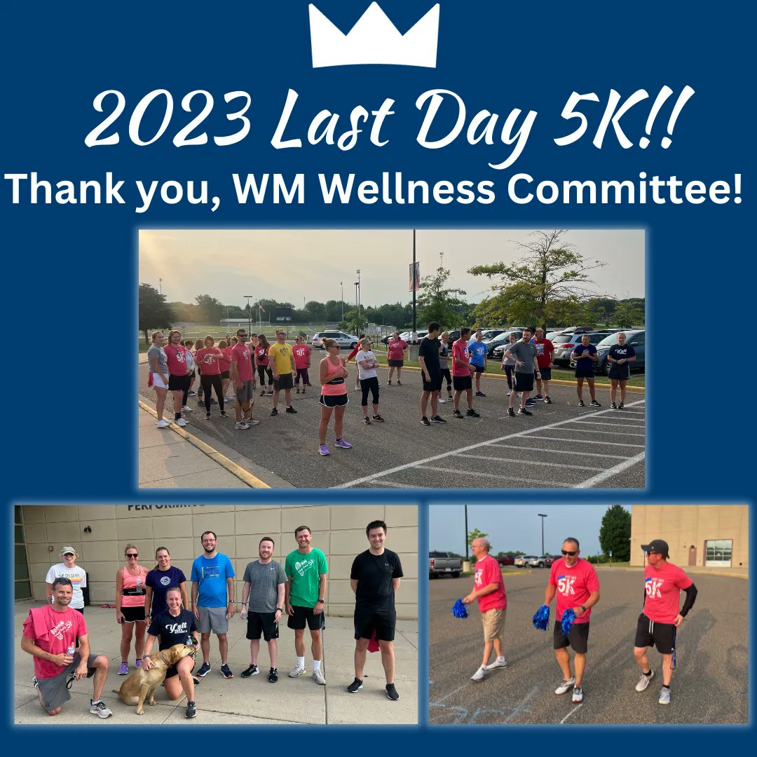 ⭐The Tradition Continues at WM!

'Last Day 5K'

It was a beautiful morning!! Thank you to the committee for always pulling off this great annual event & thanks to everyone who came out to run, walk, or cheer!!

#OwnTheCrownWM#RoyalTraditions