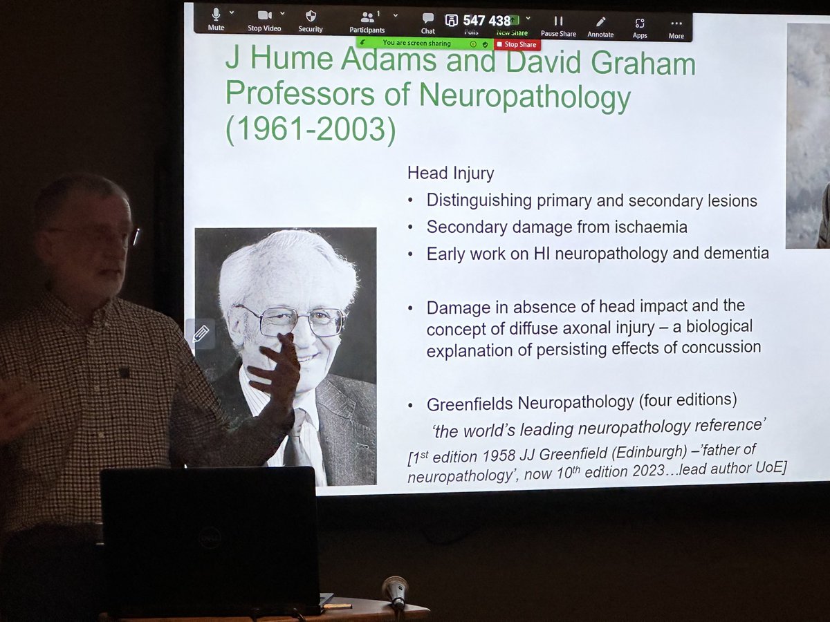 Emeritus Professor Tom McMillan highlighting the proud history of applied research on head injury in Glasgow. From improved assessment with the Glasgow Coma Scale to the huge body of studies looking at long term outcomes and novel ways of addressing treatment needs.
