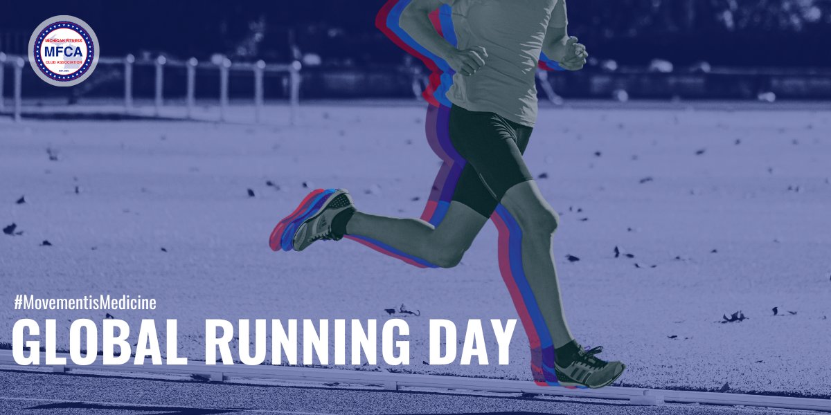 Happy Global Running Day! Whether you're a seasoned runner or just starting out, today is the perfect day to lace up your shoes and hit the pavement, trails, or treadmill. Let's celebrate the joy and benefits of running together! #GlobalRunningDay #MovementisMedicine