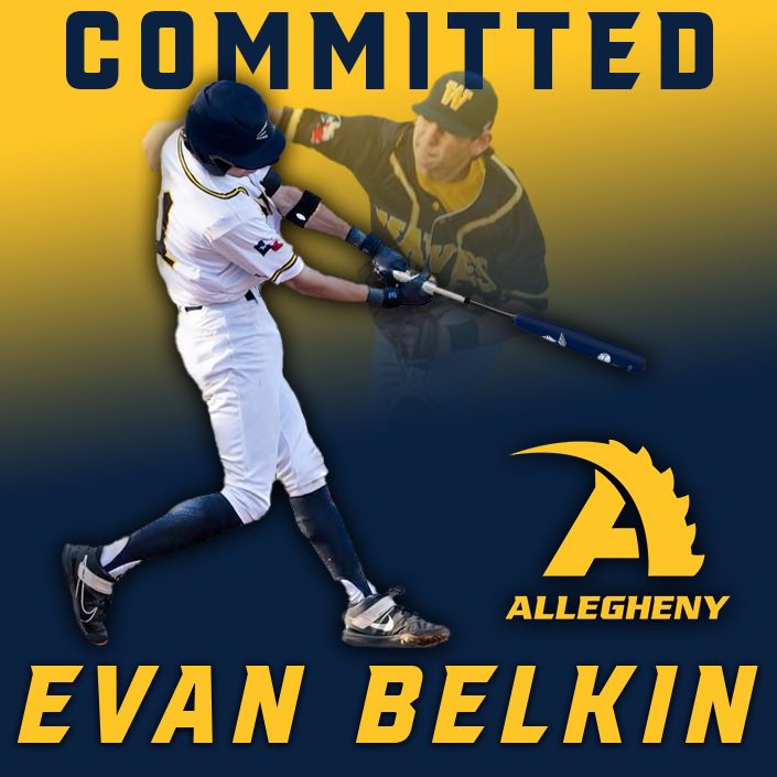 I am excited to announce my commitment to Allegheny College to continue my academic and baseball journey. I'm looking forward to playing baseball for @Crum18 & @Acgatorbaseball. Thanks to my family, @trpdbaseball and the @Austin_Waves. #committed #MadeInMeadville #TheCongregation