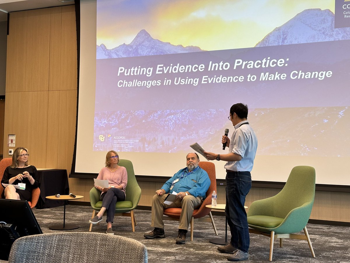 How do we overcome the translation gap and get evidence-based practice into our health systems and policy? Dr. Greg Tung explores this with <a href="/BorsikaRabin/">Borsika Rabin</a> Anne Nederveld and Mark Gritz #coprh23 #accords <a href="/CoprhCon/">COPRH Con</a>